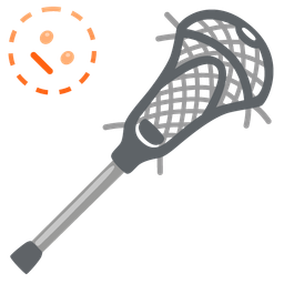 dotted line face and lacrosse