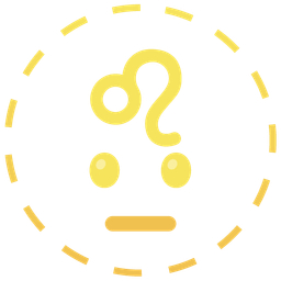 dotted line face and Leo