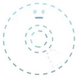 dotted line face and optical disk