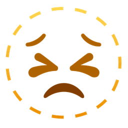 dotted line face and persevering face