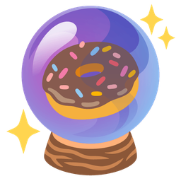 Doughnut and Crystal ball