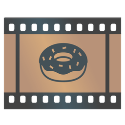 Doughnut and Film frames