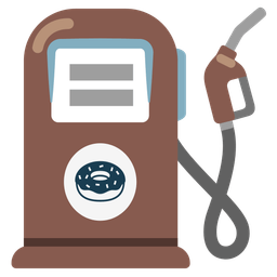 Doughnut and Fuel pump