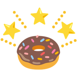 Doughnut and Glowing star