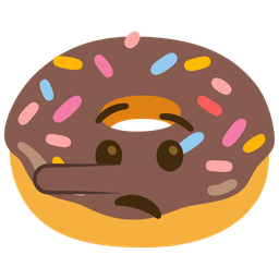 Doughnut and Lying face