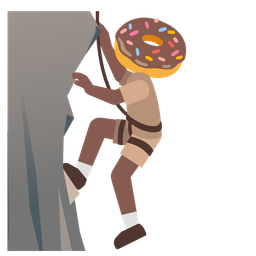 Doughnut and Mountain