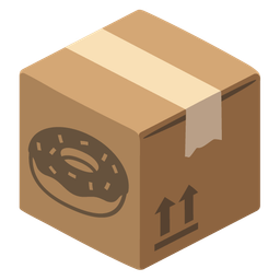 Doughnut and Package