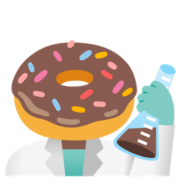 Doughnut and Test tube