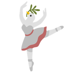 dove and ballet shoes