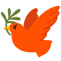 dove and enraged face