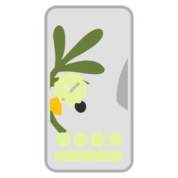 dove and mobile phone