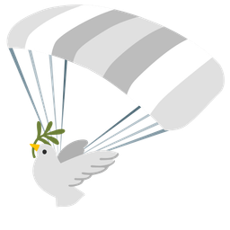dove and parachute