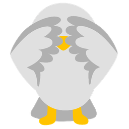 dove and see-no-evil monkey