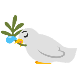 dove and sleepy face