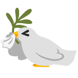 Dove and Sneezing face