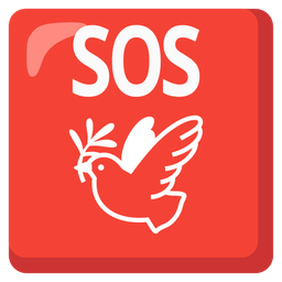 dove and SOS button