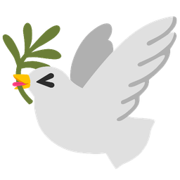 Dove and Squinting face with tongue