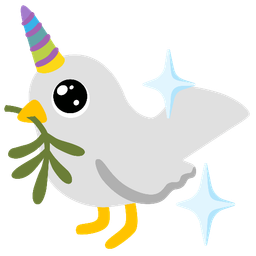 dove and unicorn