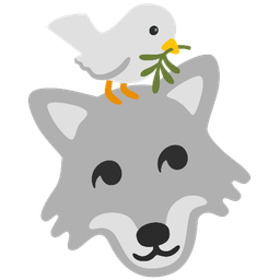 dove and wolf