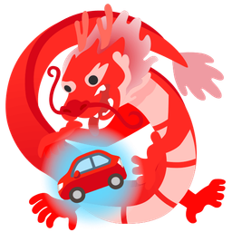 dragon and automobile
