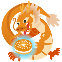 dragon and bagel