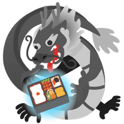 dragon and bento box