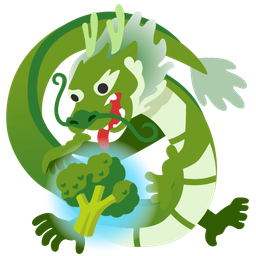 dragon and broccoli