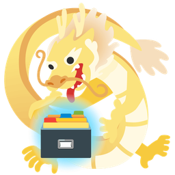 dragon and card file box