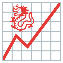 dragon and chart increasing