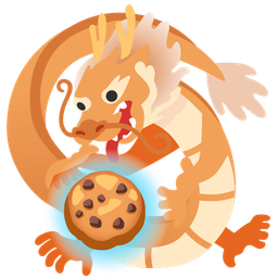 dragon and cookie