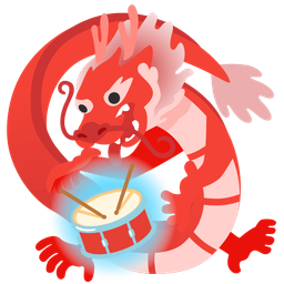 dragon and drum