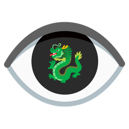 dragon and eye