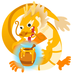 dragon and honey pot