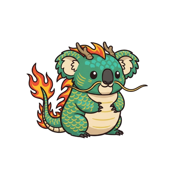 Dragon and Koala