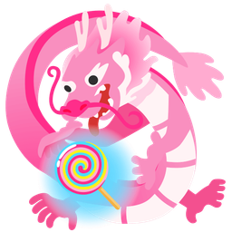 dragon and lollipop