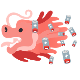 dragon and low battery
