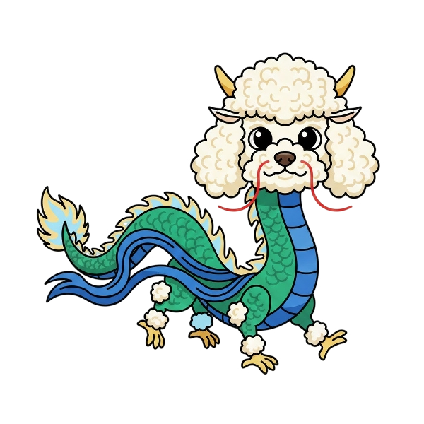Dragon and Poodle