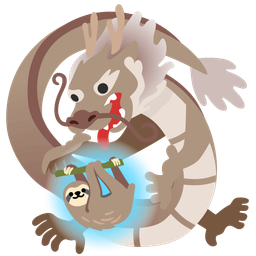 dragon and sloth