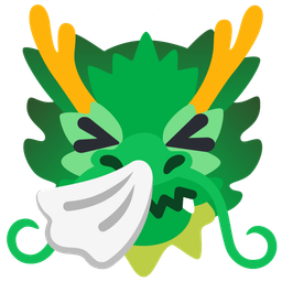 dragon and sneezing face