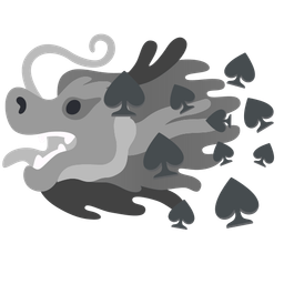 dragon and spade suit