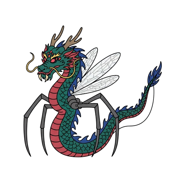 Dragon and Spider