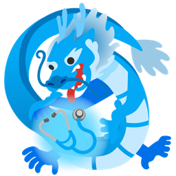 dragon and stethoscope