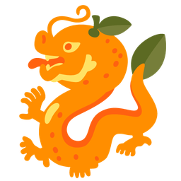 dragon and tangerine