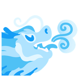 dragon and wind face