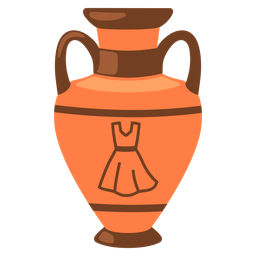 dress and amphora