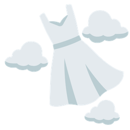 dress and cloud