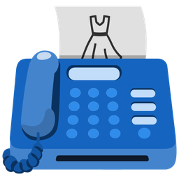 dress and fax machine