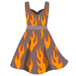 dress and fire