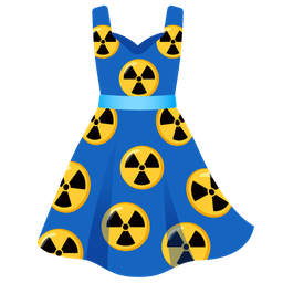dress and radioactive