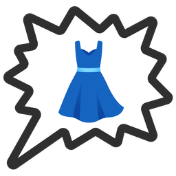 dress and right anger bubble